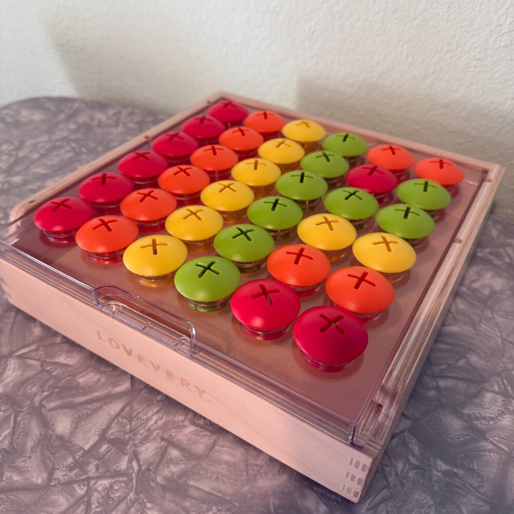LOVEVERY Mosaic Button Board